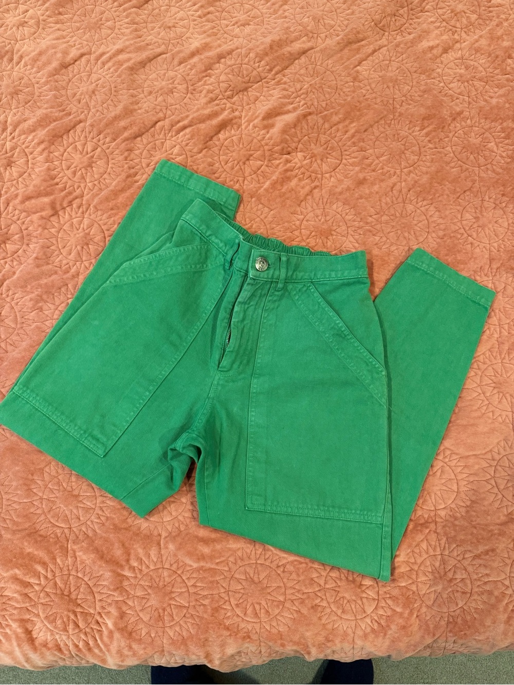 Big Bud Press Green Pencil Pants